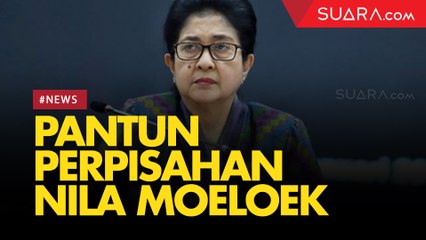Perpisahan dengan Wartawan, Nila Moeloek Lempar Pantun