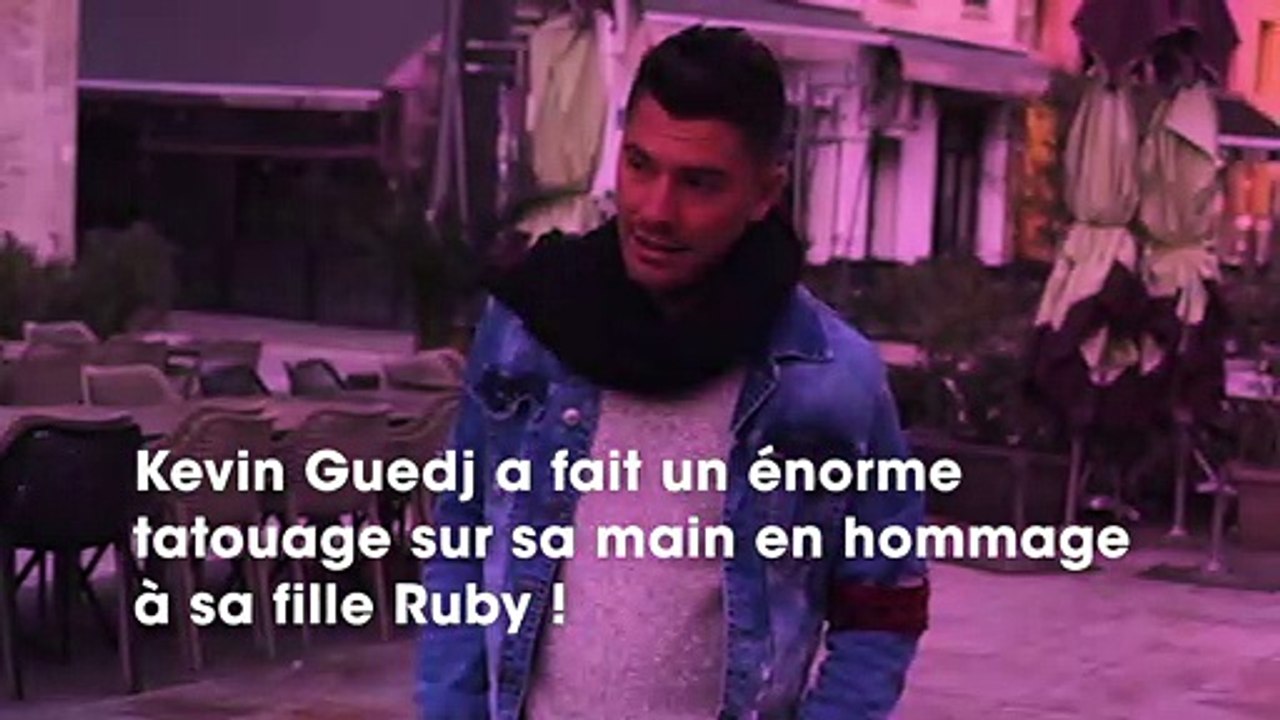 Kevin Guedj  son tatouage pour sa fille Ruby très inspiré par celui d’une star du foot