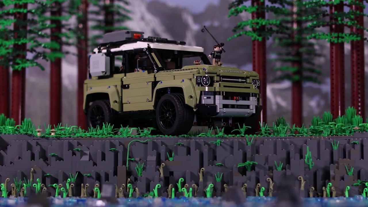 Lego Technic Land Rover Defender 90 - Bear Grylls smallest adventure yet!