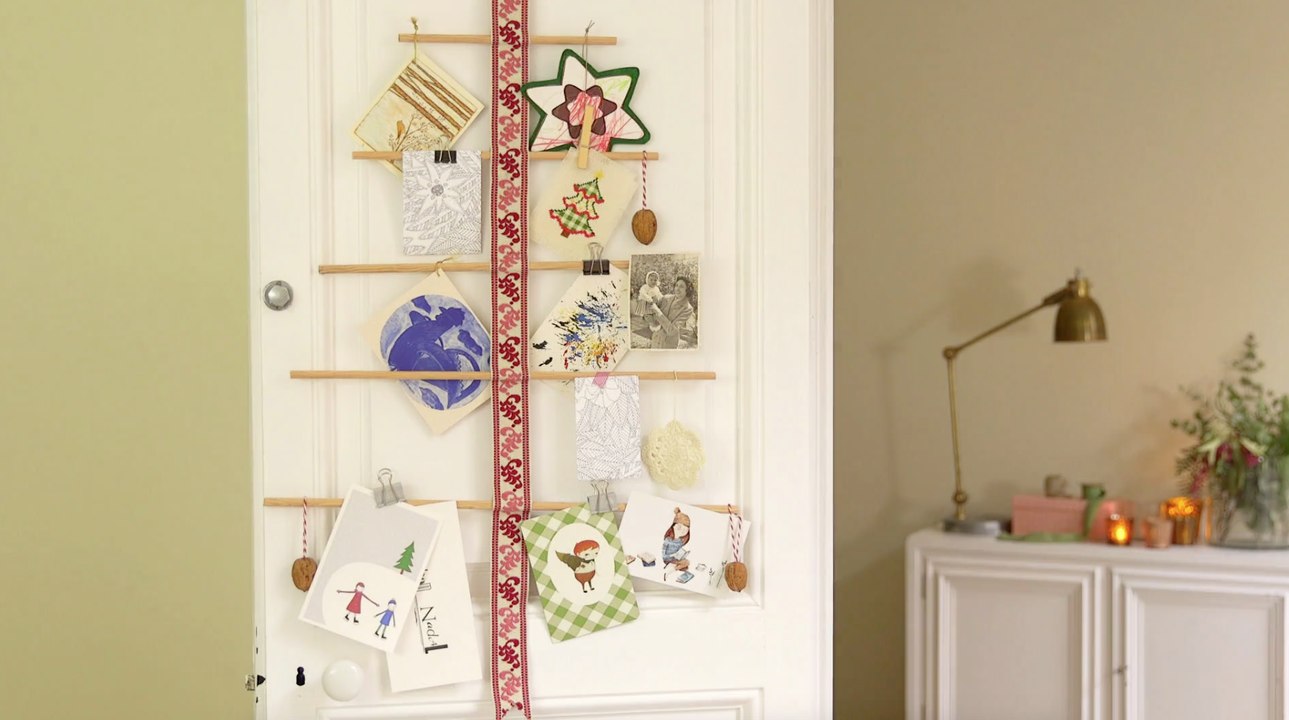 Navidad DIY "Árbol de tarjetas"