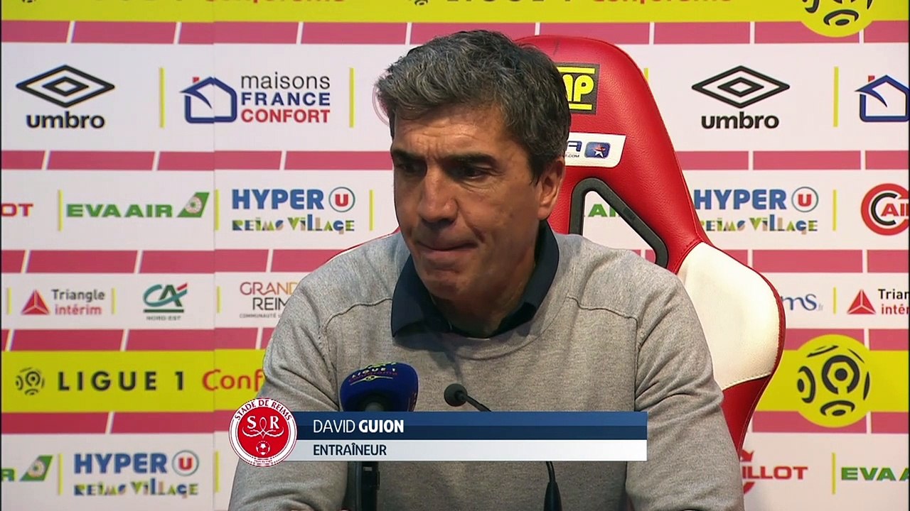 SDR-MHSC (1-0) : la conférence de David Guion