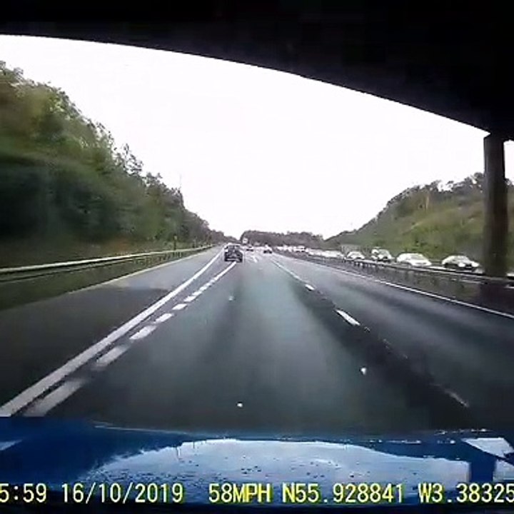 Driver on verge