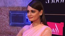 Dia Mirza looks stunning in pink gown at Vogue Women Of The Year | Boldsky