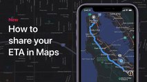 How to share your ETA in Maps on your iPhone, iPad, or iPod touch – Apple Support