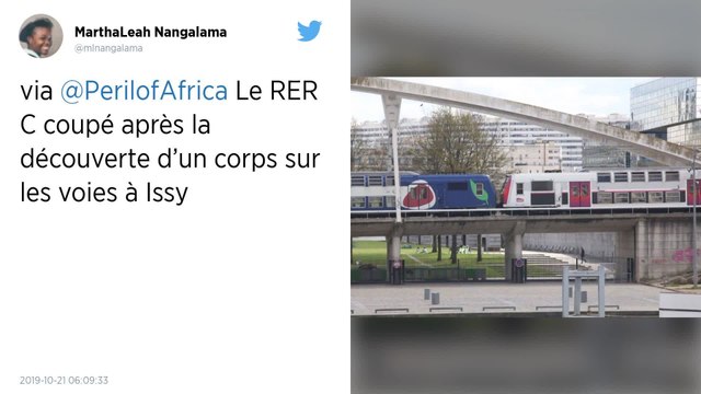 Île-de-France. Circulation du RER C perturbée après la découverte d’un corps sur les voies
