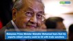 Mahathir Mohamad warns of possible trade sanctions on Malaysia