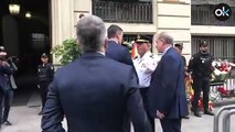Pedro Sánchez llega a la Jefatura Superior de Policía de Barcelona