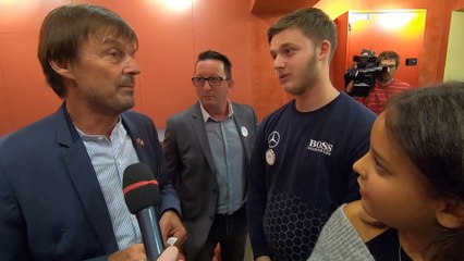 Nicolas Hulot à Mons