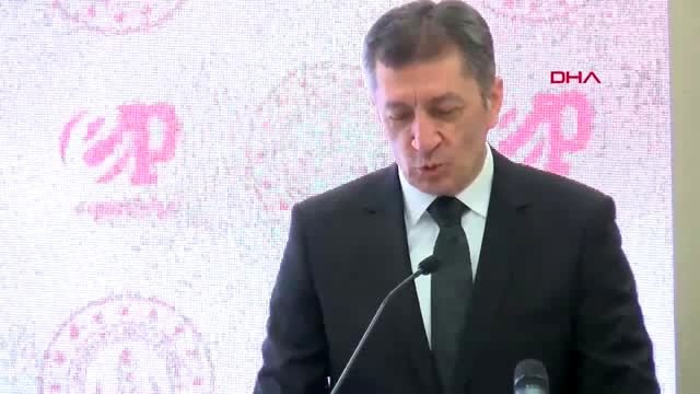 Ankara bakan selçuk e-portfolyo projesi tanıtım filmi programında konuştu