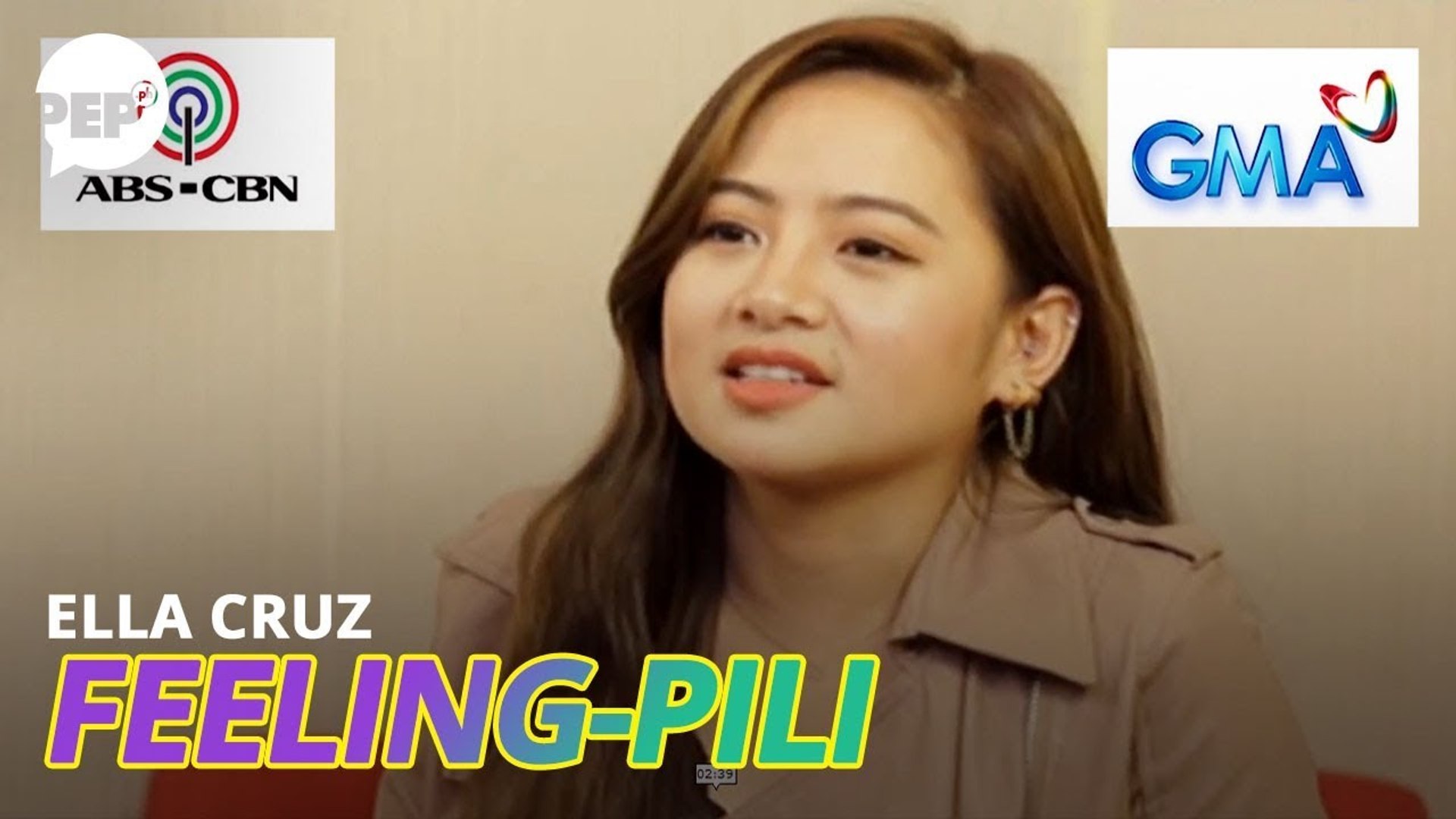 Ella Cruz chooses between ABS-CBN or GMA-7, Paul Salas or Francis  Magundayao | PEP Challenge, image size:1920x1080