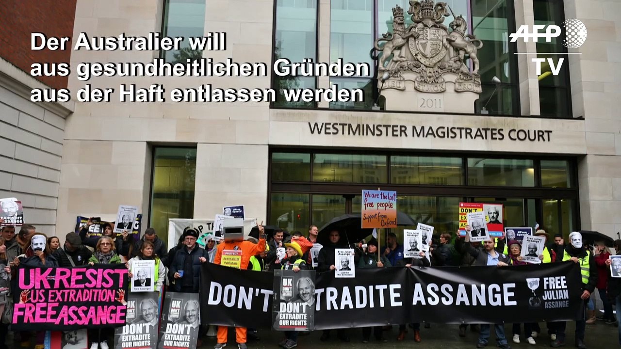 Assange erscheint in London vor Gericht