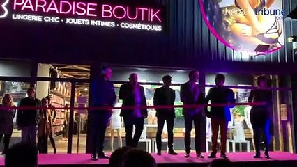 BEZIERS - Inauguration du nouvel établissement "Paradise Boutik"