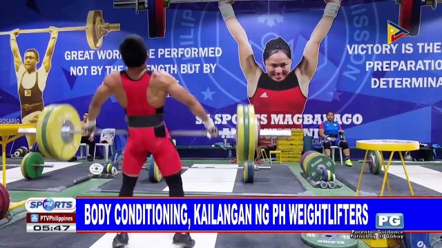 Body conditioning, kailangan ng PH weightlifters