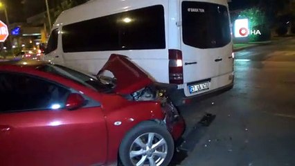 Antalya'da tur minibüsü kazası: 3 yaralı