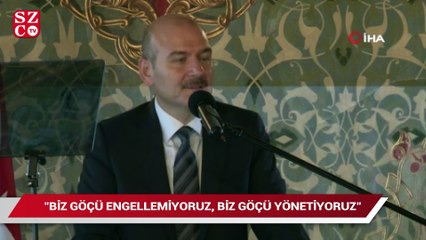 Bakan Soylu: "Göç hadisesi dünyadaki yönsüzlüğün neticesidir"