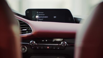 All-New Mazda3 Skyactiv-X Hatchback in Soul Red Crystal Interior Design