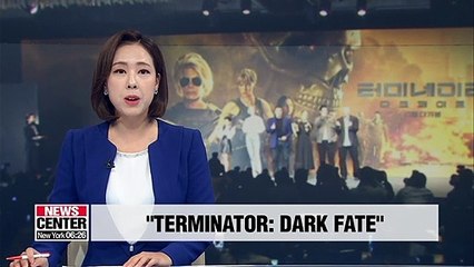 Linda Hamilton, Arnold Schwarzenegger in S. Korea to promote "Terminator: Dark Fate"