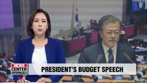 Pres. Moon to deliver budget speech in parliament on Tuesday