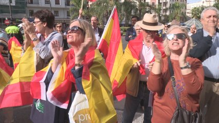Concentración en Valencia para apoyar policías destinados en Cataluña