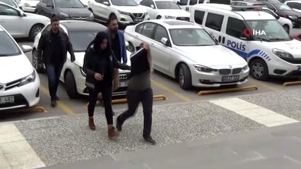 Bolu'da girdiği evin sahibinin yakalattığı hırsız adliyeye sevk edildi