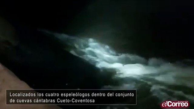 Localizados los cuatro espeleólogos en las cuevas cántabras de Cueto-Coventosa