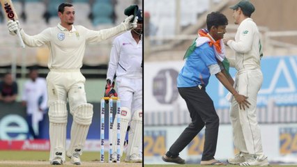 IND vs SA 3rd Test : Fan Rushes To Field To Touch Quinton De Kock’s Feet || Oneindia Telugu
