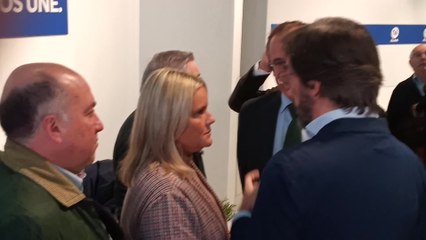 Marimar Blanco y Alfonso Alonso inauguran oficina electoral en Vitoria