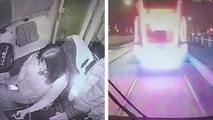 Une conductrice de tramway fait l'erreur de regarder son téléphone