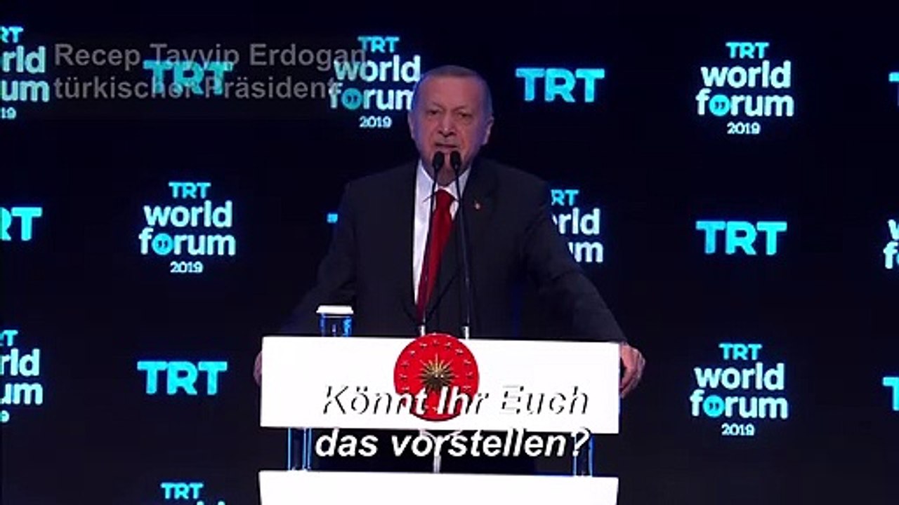 Erdogan: Der Westen steht hinter den 'Terroristen'