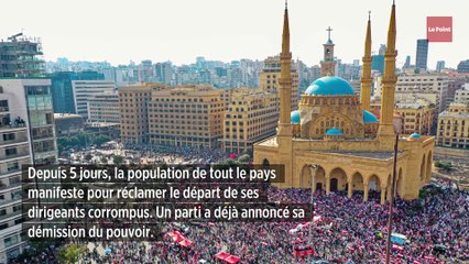 Liban : des manifestations pacifiques sans précédent