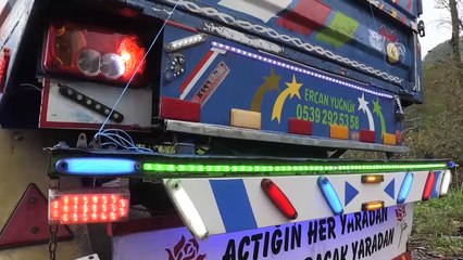 Çiftçinin ışıklandırdığı tarım aracı ilgi görüyor - ORDU