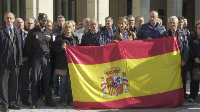 Policías del País Vasco se solidarizan con sus compañeros de Cataluña