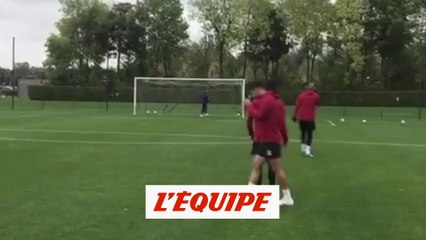 Le joli but de Yazici à l'entraînement - Foot - C1 - Losc
