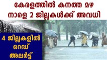 Red alert has been issued in 2 districts of kerala due to rain | Oneindia Malayalam