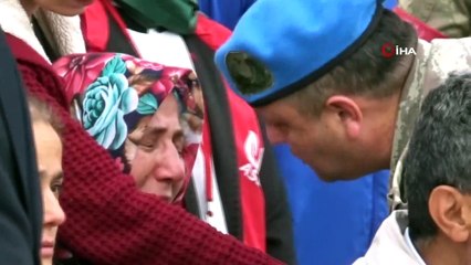 Şehitler memleketlerine uğurlandı
