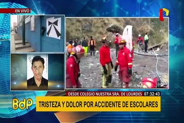 Tragedia en Huarochirí: suspenden clases en colegio de Surquillo por accidente