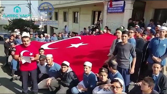 Sarıyer Mekkenur Kuran Kursu öğrencileri askerlerimize selam gönderdi
