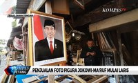 Penjualan Foto Pigura Jokowi-Ma'ruf Mulai Laris