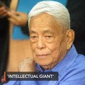 Former Senate president Nene Pimentel dies at 85