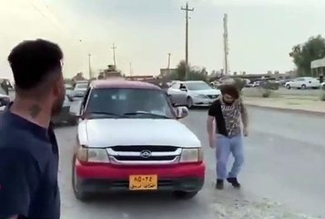 YPG'lilerin Amerikalıları taşladığı yeni görüntüler: Fuck you!