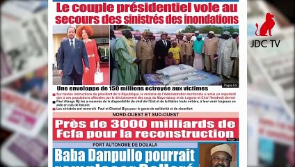REVUE DE PRESSE CAMEROUNAISE DU 21 OCTOBRE 2019