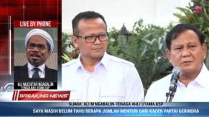Ngabalin Benarkan Edhy Prabowo akan Jadi Mentan
