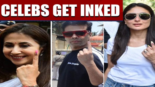 Celebs vote in Maharashtra assembly polls | Oneindia News