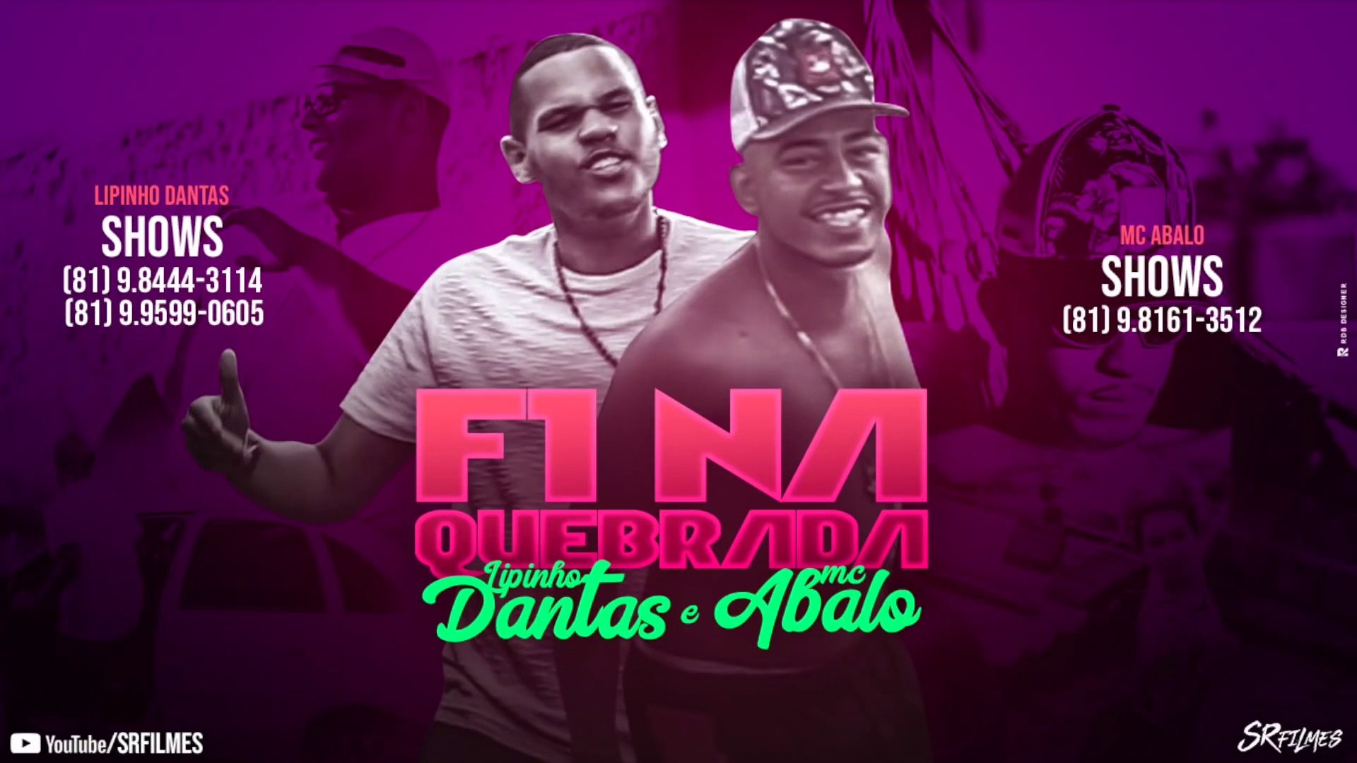 MC ABALO E LIPINHO DANTAS - F1 NA QUEBRADA - CLIPE OFICIAL