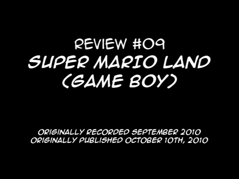 Review 09 - Super Mario Land (GB)