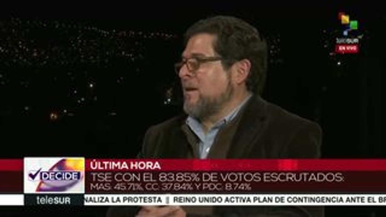 Exeni: Que TSE boliviano dé resultados, mensaje de transparencia