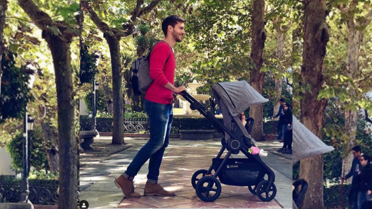 Marc Clotet visita Granada con su hija