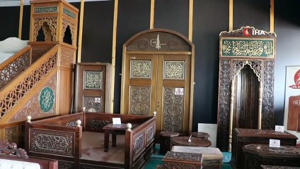 El Emeği Göz Nuru Ahşap Oyma Ürünleri Avrupa’ya İhraç Ediyor