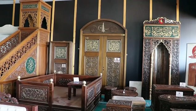 El Emeği Göz Nuru Ahşap Oyma Ürünleri Avrupa’ya İhraç Ediyor