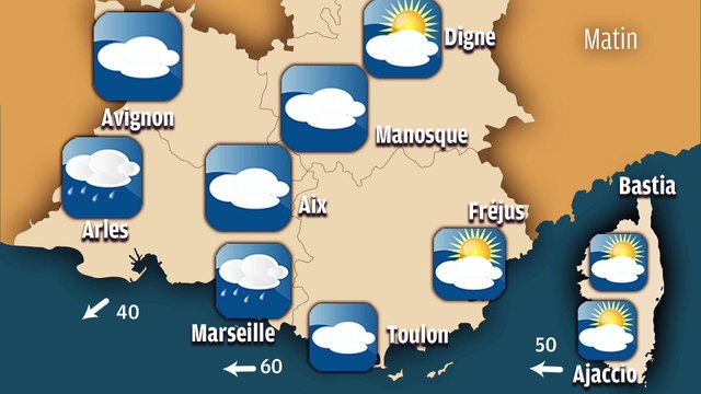 Météo du mardi 22 octobre : un temps plutôt maussade